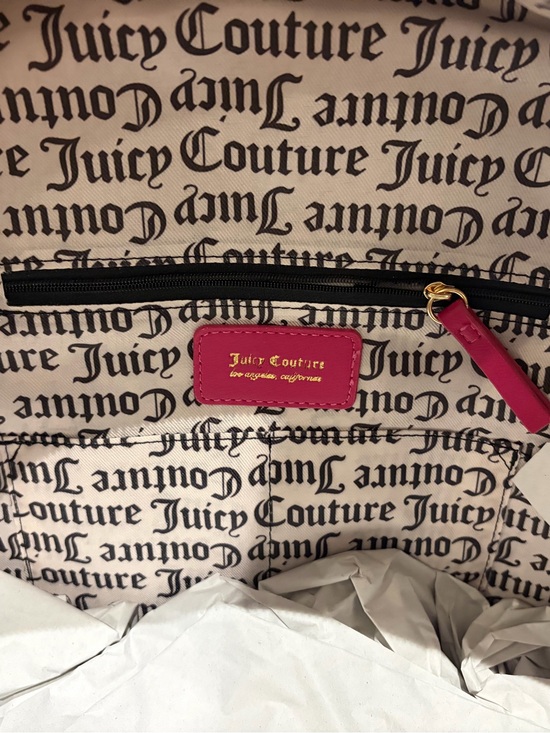 Juicy Couture Word Play Backpack in Pink main image 7